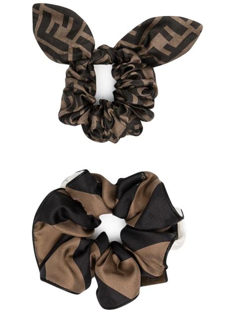 scrunchie fendi|Fendi scrunchie sandals.